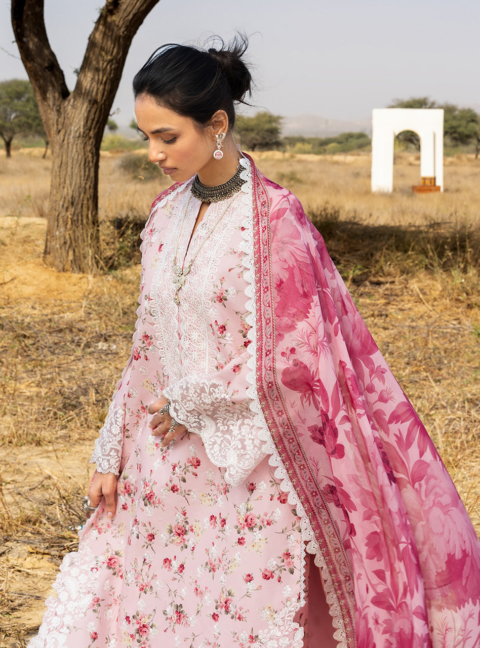 Zainab Chottani | Spring Summer Lawn 26 | Zimal by Zainab Chottani - Designer Dress - Type : Luxury Dress - Available at Libayah - 100% Original