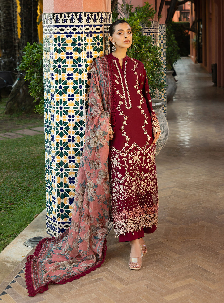 Zainab Chottani | Chikankari 25 | Izrah - 2B by Zainab Chottani - Designer Dress - Type: Ladies Clothes - Available at Libayah - 100% Original