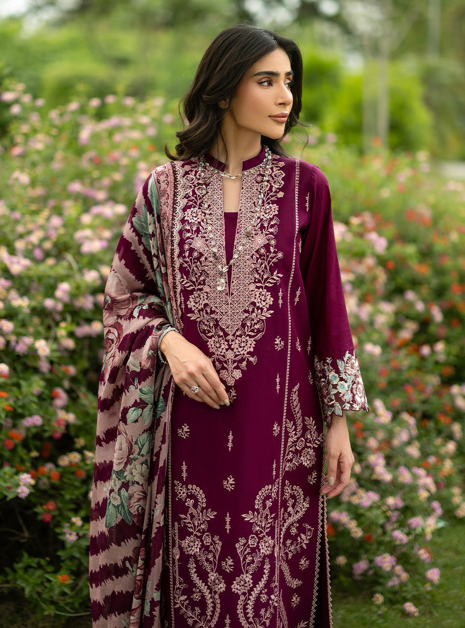 Zainab Chottani | Luxe Lawn 26 | Soma - 07 by Zainab Chottani - Designer Dress  - Type : Ladies Clothes - Available at Libayah - 100% Original 