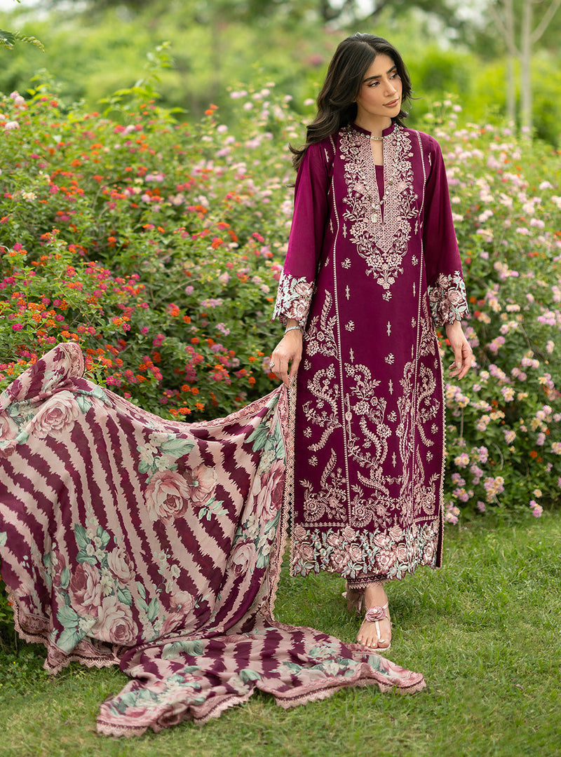 Zainab Chottani | Luxe Lawn 26 | Soma - 07 by Zainab Chottani - Designer Dress  - Type : Ladies Clothes - Available at Libayah - 100% Original 