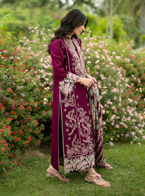 Zainab Chottani | Luxe Lawn 26 | Soma - 07 by Zainab Chottani - Designer Dress  - Type : Ladies Clothes - Available at Libayah - 100% Original 