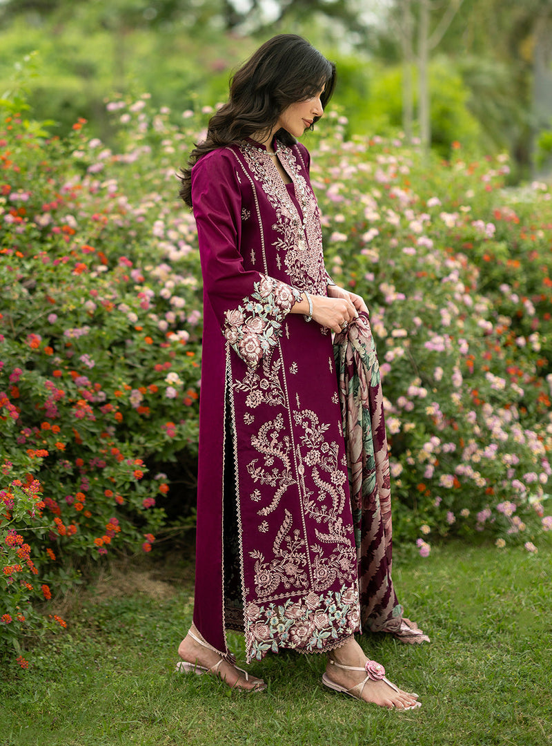 Zainab Chottani | Luxe Lawn 26 | Soma - 07 by Zainab Chottani - Designer Dress  - Type : Ladies Clothes - Available at Libayah - 100% Original 