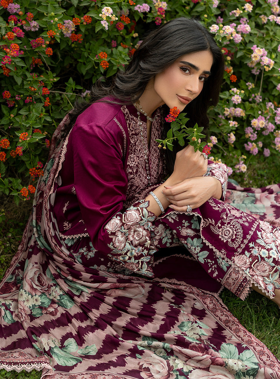 Zainab Chottani | Luxe Lawn 26 | Soma - 07 by Zainab Chottani - Designer Dress  - Type : Ladies Clothes - Available at Libayah - 100% Original 