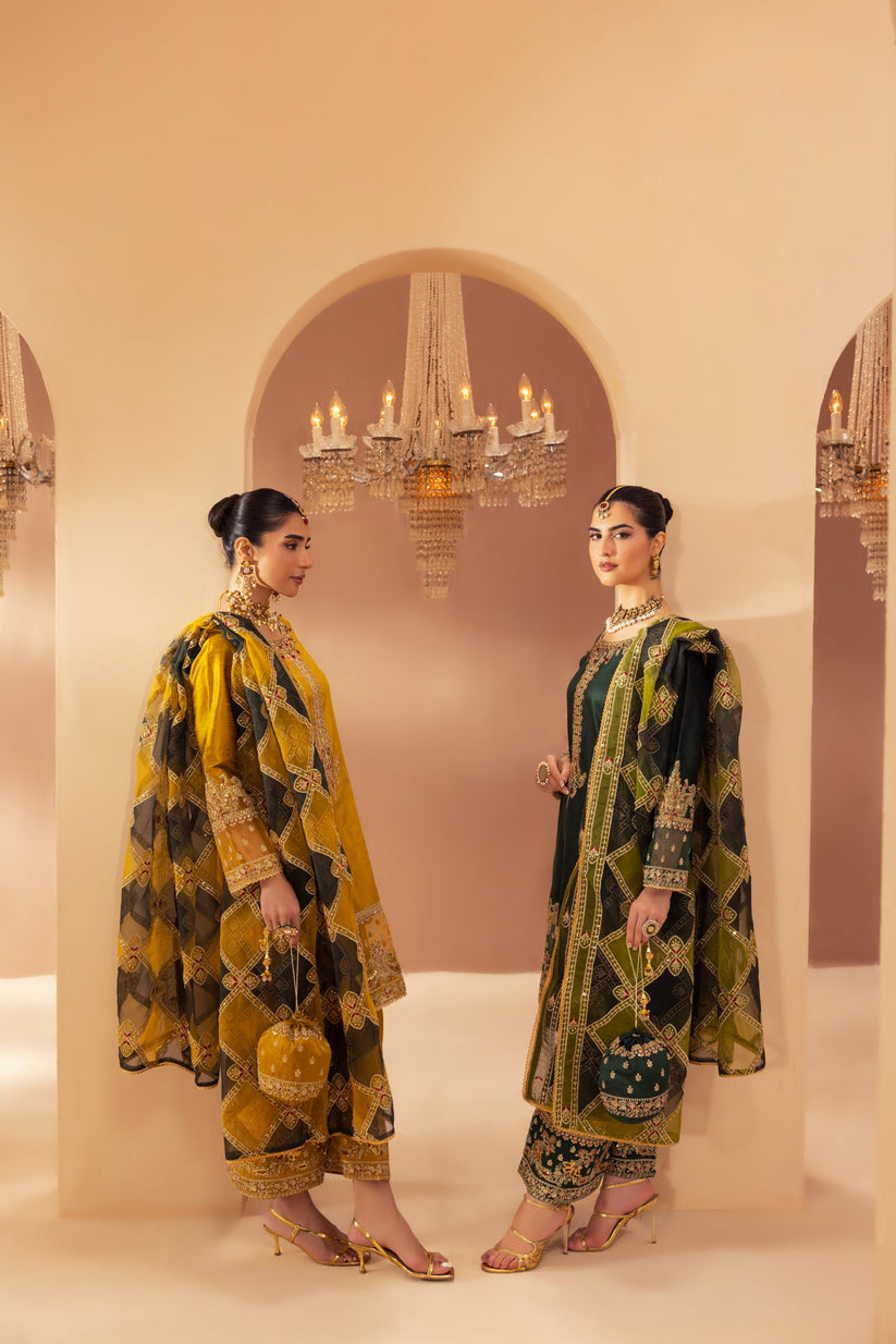 Mohagni | Heer Formals | MGS-26 by Mohagni - Designer Dress - Type: Ladies Clothes - Available at Libayah - 100% Original