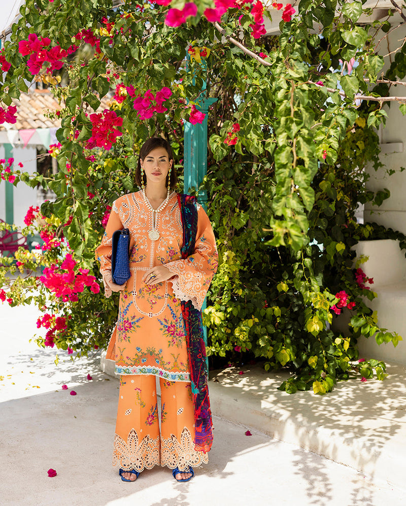 Esmel | Mon Tresor Luxe Lawn 26 | Que Sera Sera by Esmel - Designer Dress - Type : Luxury Dress - Available at Libayah - 100% Original