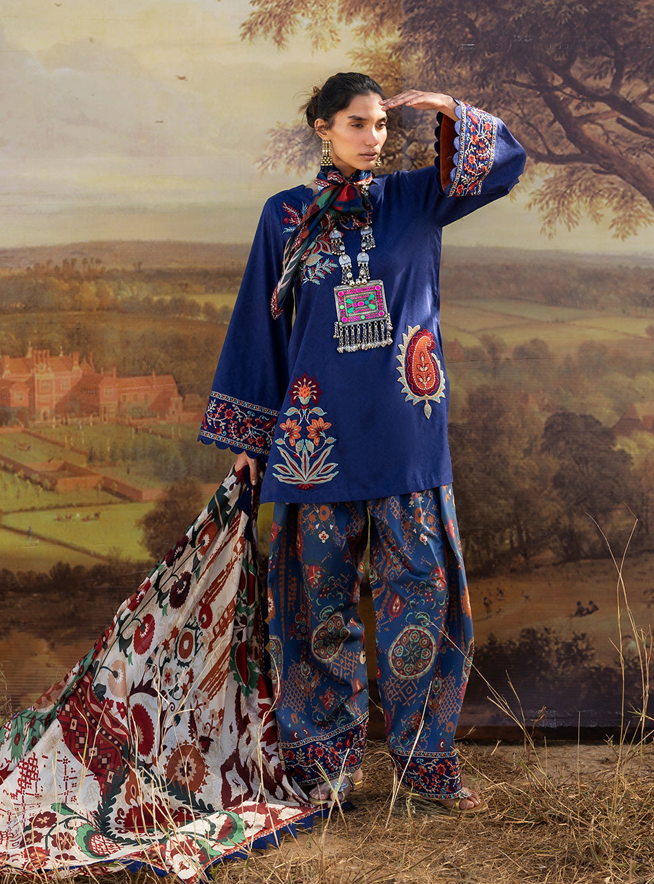 Zainab Chottani | Spring Summer Lawn 26 | Elara 06 by Zainab Chottani - Designer Dress - Type : Luxury Dress - Available at Libayah - 100% Original