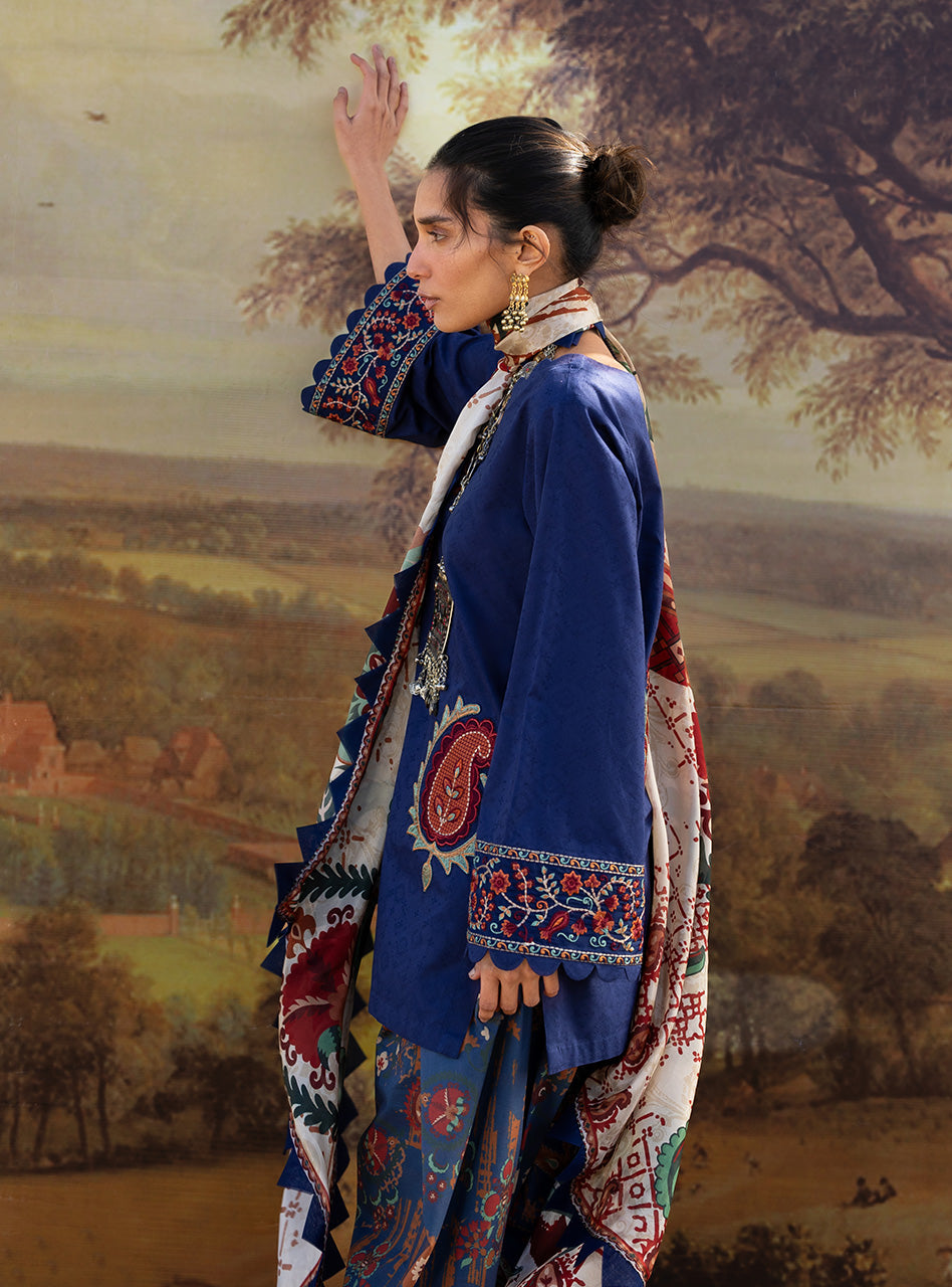 Zainab Chottani | Spring Summer Lawn 26 | Elara 06 by Zainab Chottani - Designer Dress - Type : Luxury Dress - Available at Libayah - 100% Original
