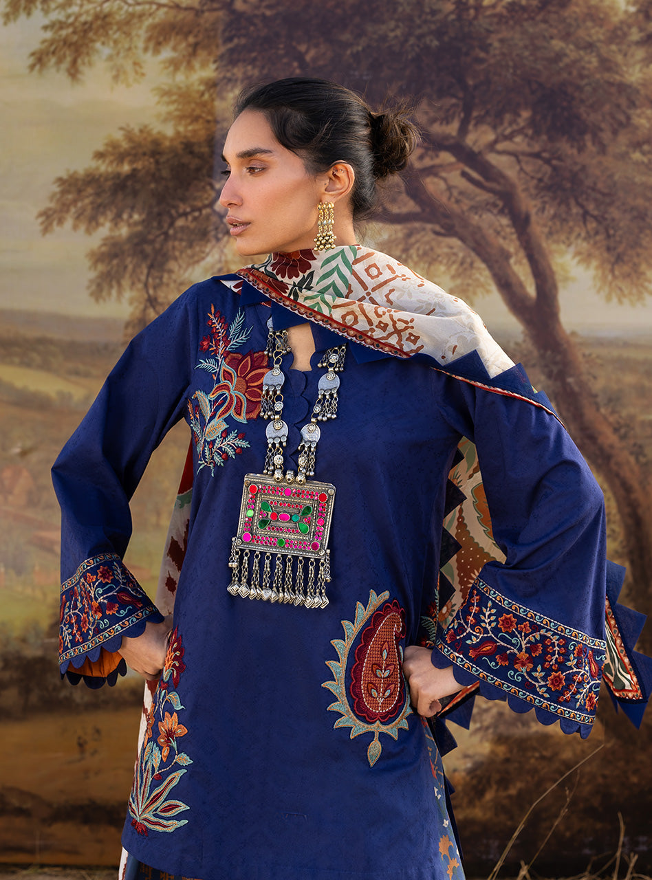 Zainab Chottani | Spring Summer Lawn 26 | Elara 06 by Zainab Chottani - Designer Dress - Type : Luxury Dress - Available at Libayah - 100% Original