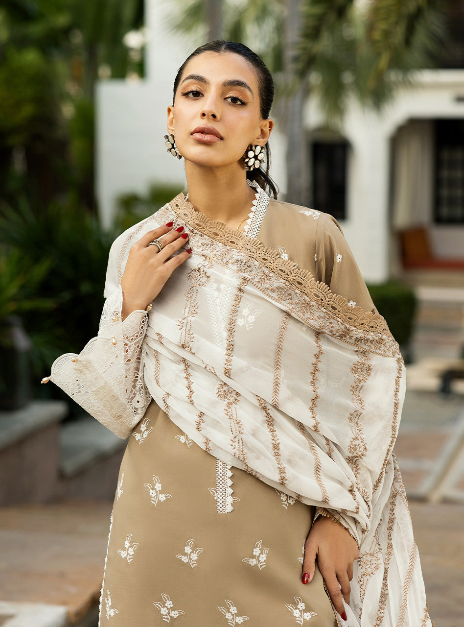 Zainab Chottani | Chikankari 25 | Sia - 11A by Zainab Chottani - Designer Dress - Type: Ladies Clothes - Available at Libayah - 100% Original