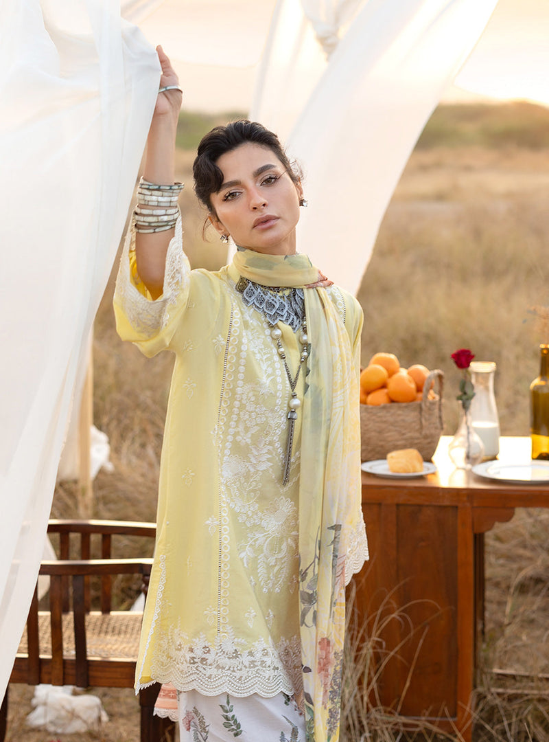 Zainab Chottani | Spring Summer Lawn 26 | Mahyr 04 by Zainab Chottani - Designer Dress - Type : Luxury Dress - Available at Libayah - 100% Original
