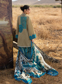 Zainab Chottani | Spring Summer Lawn 26 | Saphira by Zainab Chottani - Designer Dress - Type : Luxury Dress - Available at Libayah - 100% Original