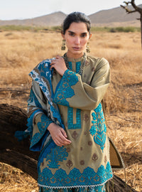 Zainab Chottani | Spring Summer Lawn 26 | Saphira by Zainab Chottani - Designer Dress - Type : Luxury Dress - Available at Libayah - 100% Original
