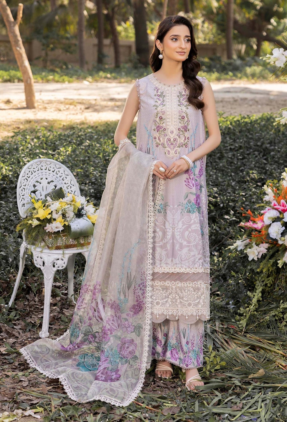 Adans Libas | Morzine Lawn 25 | MORZINE 07004 by Adans Libas - Designer Dress - Type: Ladies Clothes - Available at Libayah - 100% Original