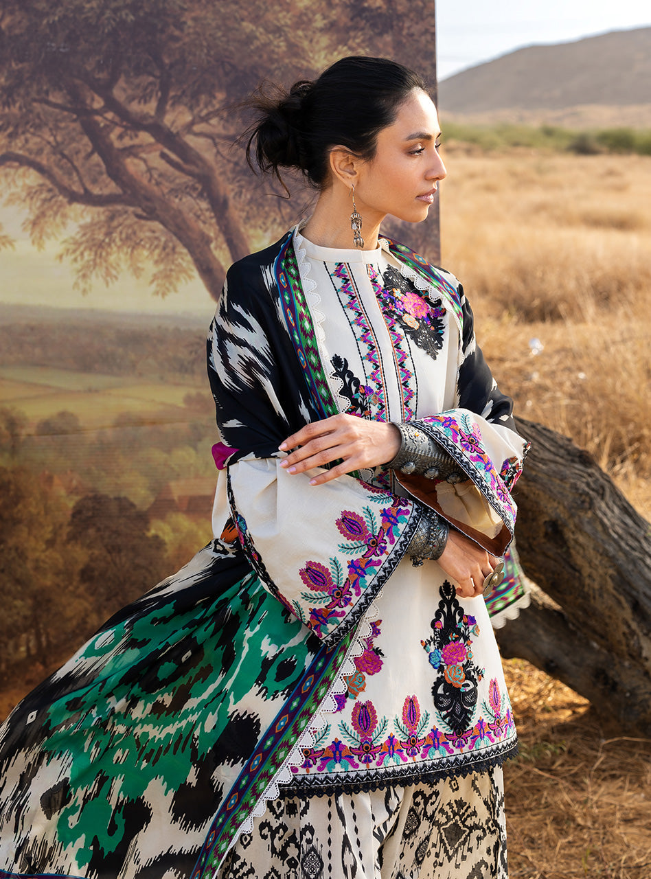 Zainab Chottani | Spring Summer Lawn 26 | Nivara 17 by Zainab Chottani - Designer Dress - Type : Luxury Dress - Available at Libayah - 100% Original