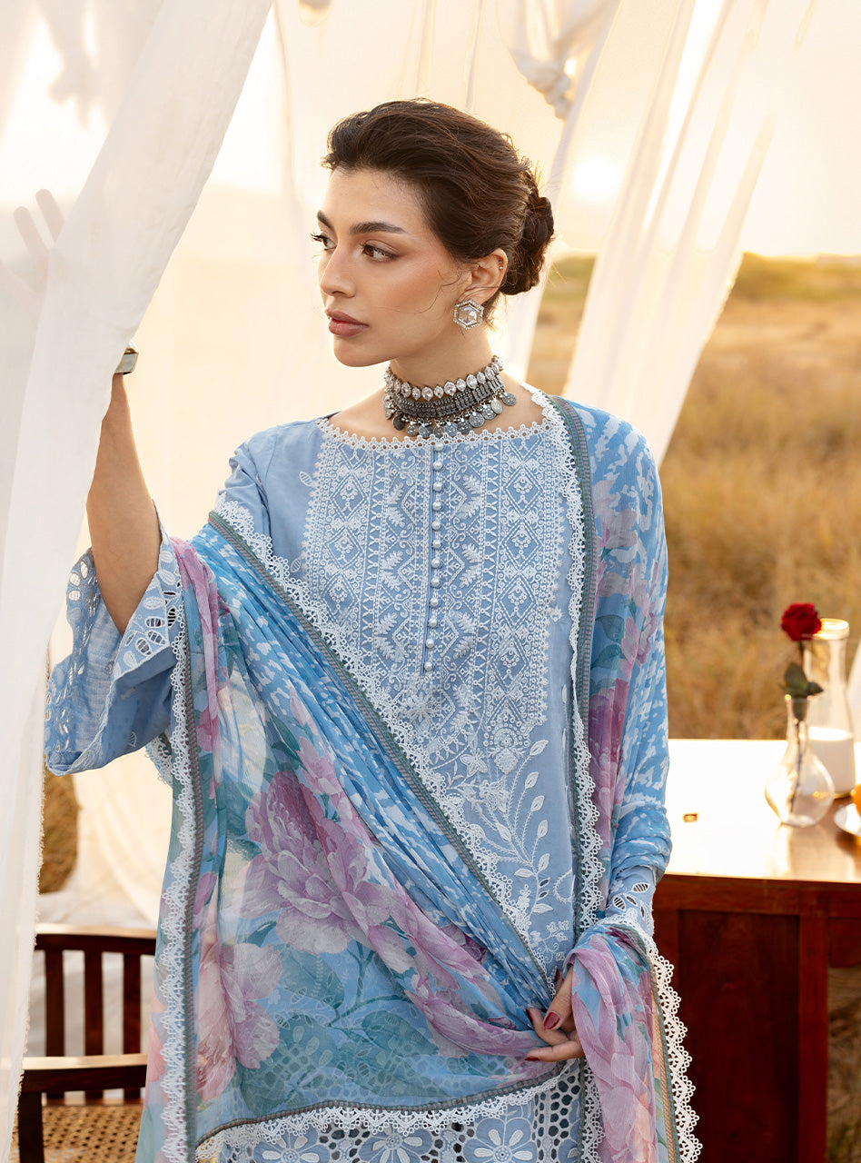 Zainab Chottani | Spring Summer Lawn 26 | Azule 05 by Zainab Chottani - Designer Dress - Type : Luxury Dress - Available at Libayah - 100% Original
