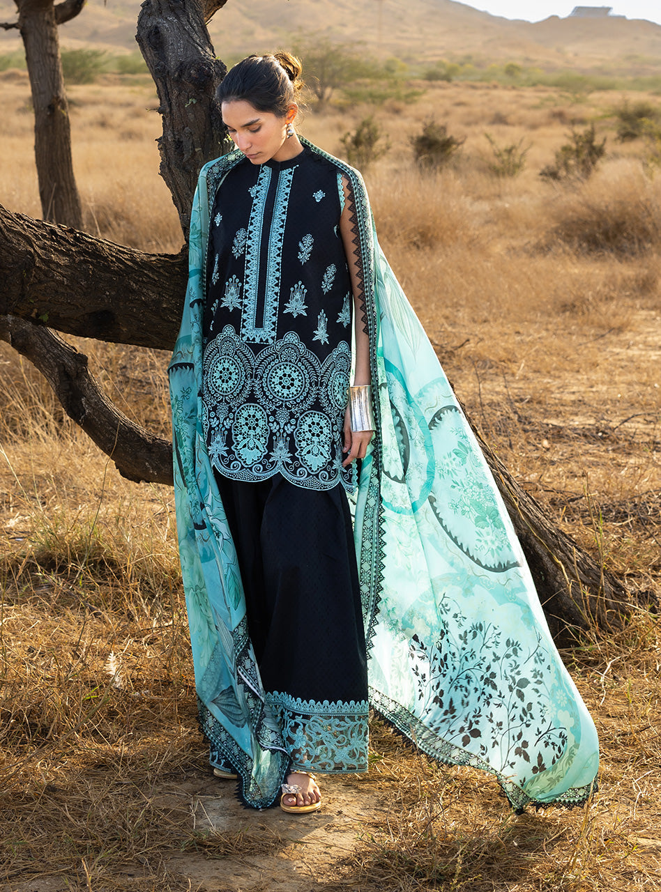 Zainab Chottani | Spring Summer Lawn 26 | Silva by Zainab Chottani - Designer Dress - Type : Luxury Dress - Available at Libayah - 100% Original