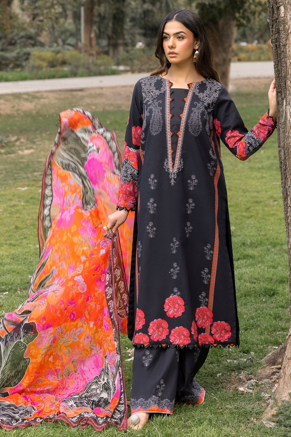 Charizma | C prints Lawn | CP5-18 by Charizma - Designer Dress - Type: Ladies Clothes - Available at Libayah - 100% Original