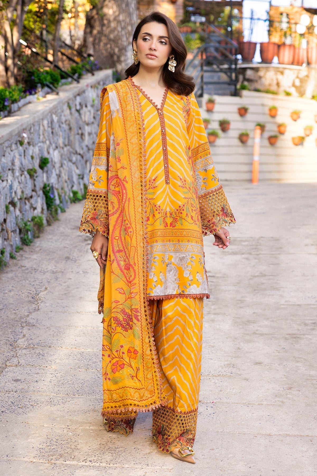 Charizma | Festive Edit | CRB6-14P by Charizma - Designer Dress  - Type : Ladies Clothes - Available at Libayah - 100% Original 