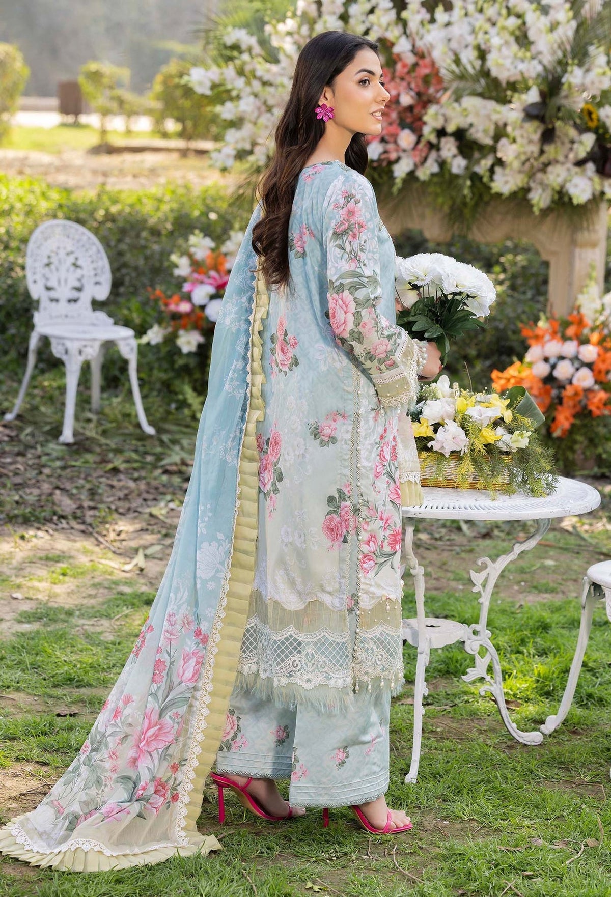 Adans Libas | Morzine Lawn 25 | MORZINE 07006 by Adans Libas - Designer Dress - Type: Ladies Clothes - Available at Libayah - 100% Original