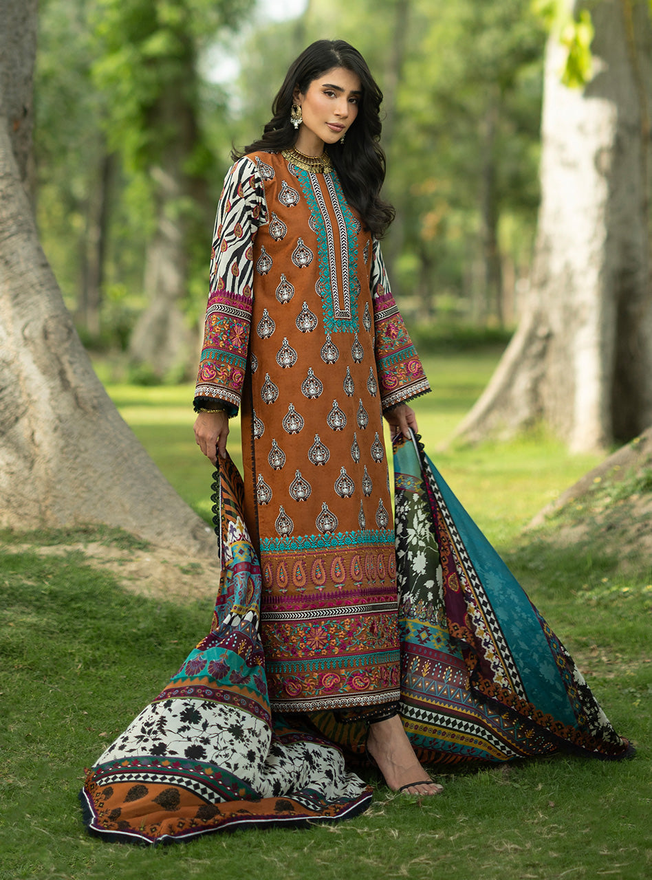 Zainab Chottani | Luxe Lawn 26 | Erin - 11 by Zainab Chottani - Designer Dress  - Type : Ladies Clothes - Available at Libayah - 100% Original 