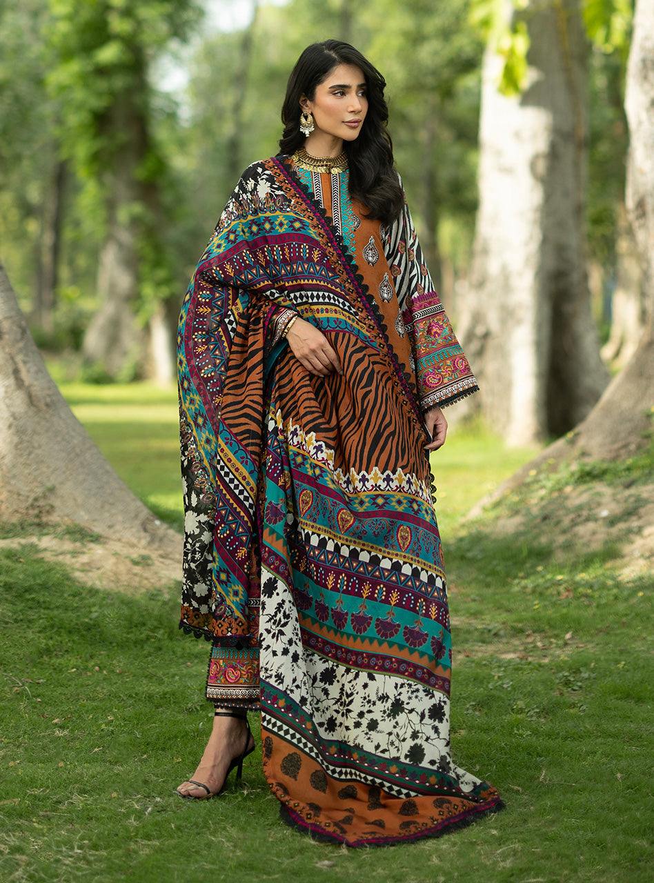 Zainab Chottani | Luxe Lawn 26 | Erin - 11 by Zainab Chottani - Designer Dress  - Type : Ladies Clothes - Available at Libayah - 100% Original 