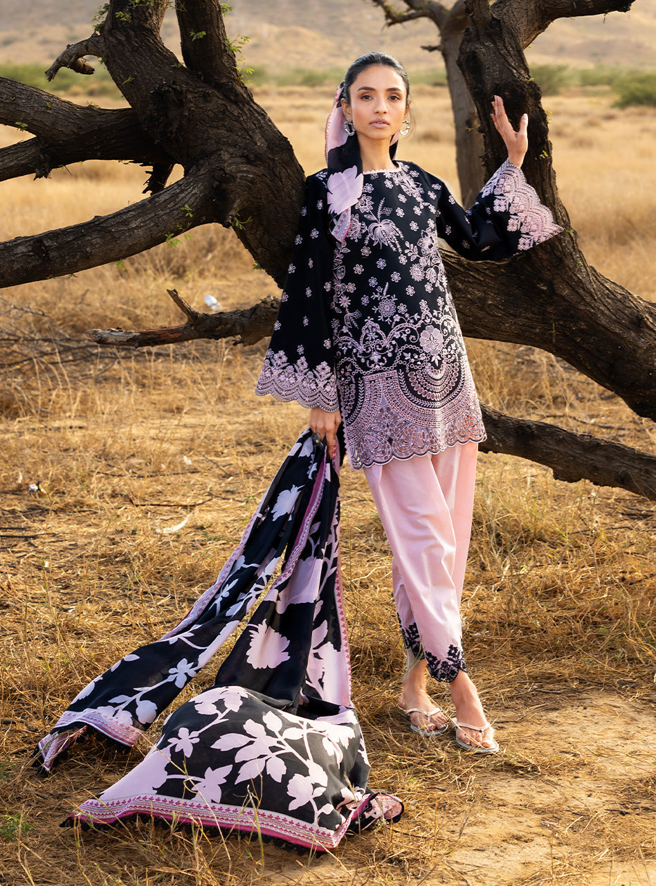 Zainab Chottani | Spring Summer Lawn 26 | Lyara 09 by Zainab Chottani - Designer Dress - Type : Luxury Dress - Available at Libayah - 100% Original