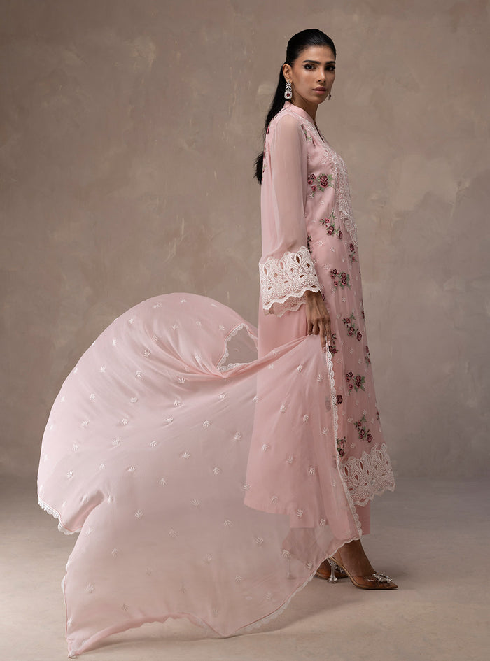 Zainab Chottani | Eid Edit 26 | Rose Luxe by Zainab Chottani - Designer Dress  - Type : Ladies Clothes - Available at Libayah - 100% Original 