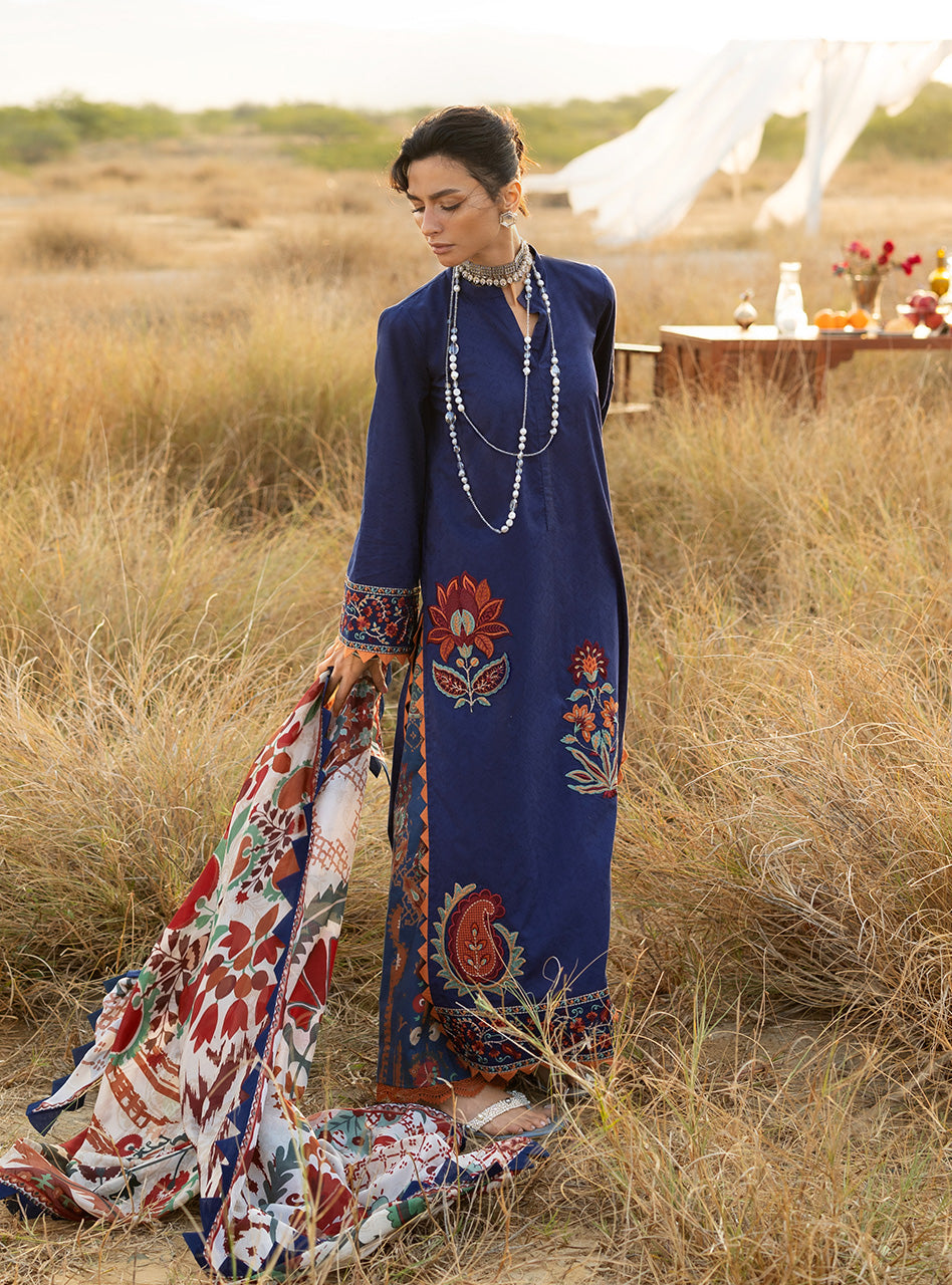 Zainab Chottani | Spring Summer Lawn 26 | Elara 06 by Zainab Chottani - Designer Dress - Type : Luxury Dress - Available at Libayah - 100% Original
