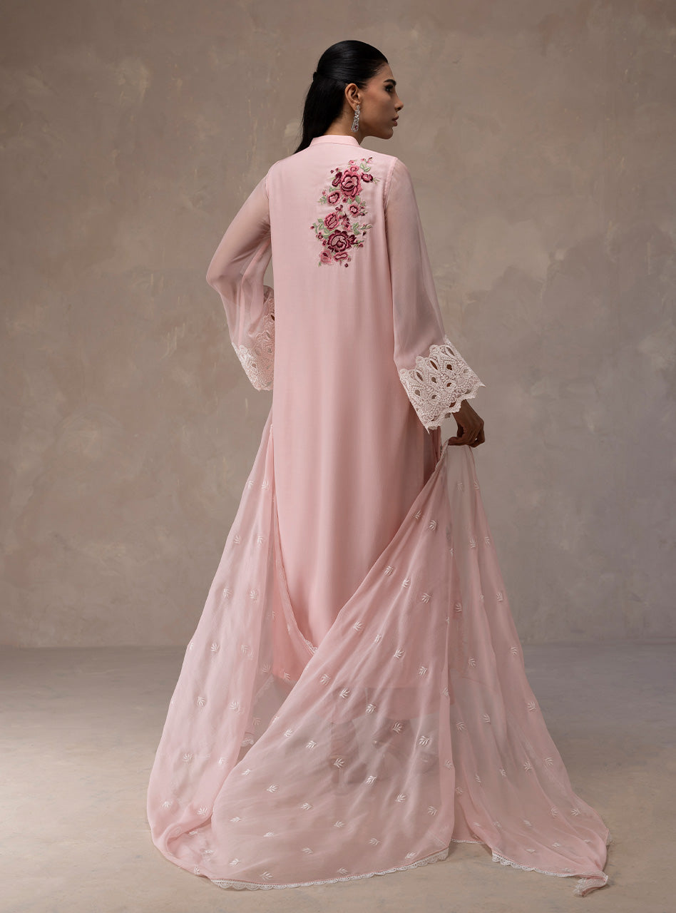 Zainab Chottani | Eid Edit 26 | Rose Luxe by Zainab Chottani - Designer Dress  - Type : Ladies Clothes - Available at Libayah - 100% Original 