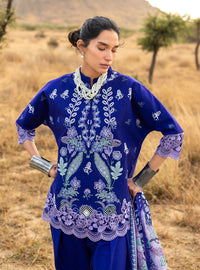Zainab Chottani | Spring Summer Lawn 26 | Viola by Zainab Chottani - Designer Dress - Type : Luxury Dress - Available at Libayah - 100% Original