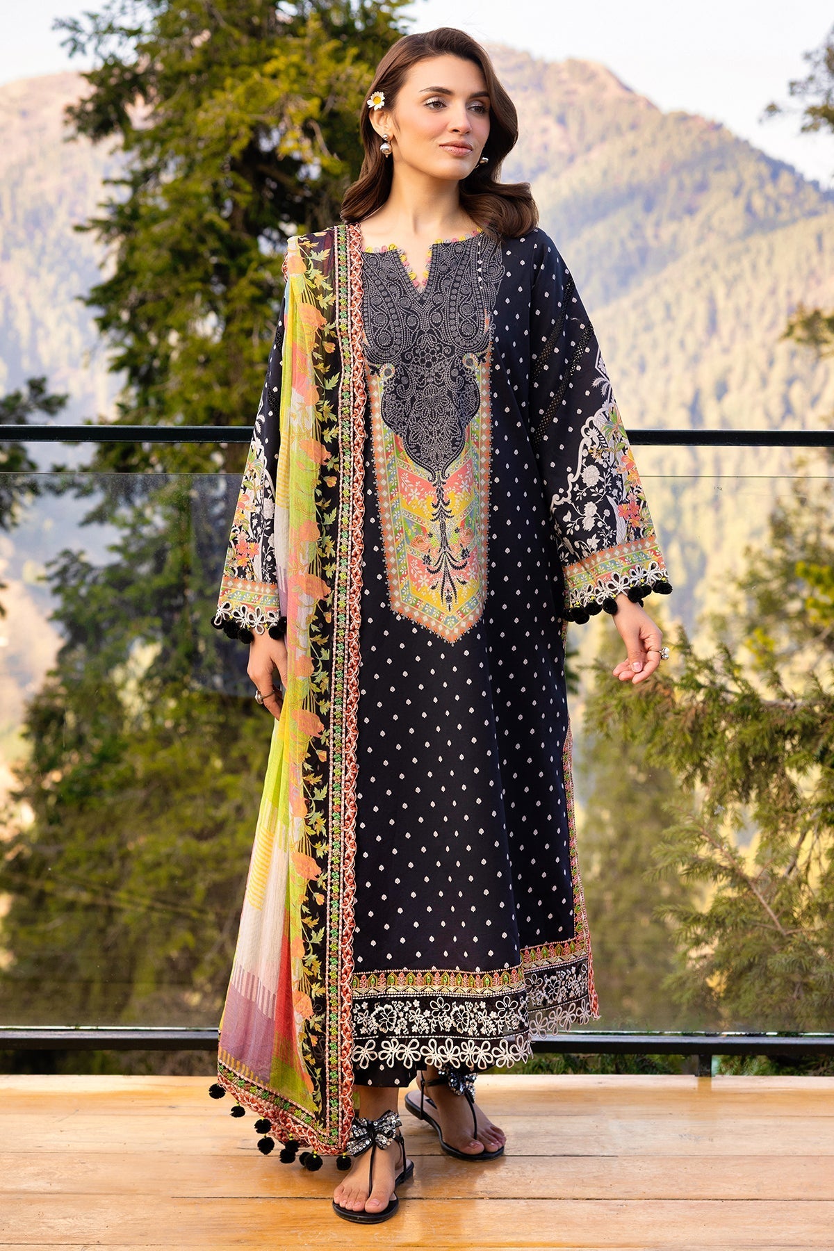 Charizma | Festive Edit | CRB6-15P by Charizma - Designer Dress  - Type : Ladies Clothes - Available at Libayah - 100% Original 