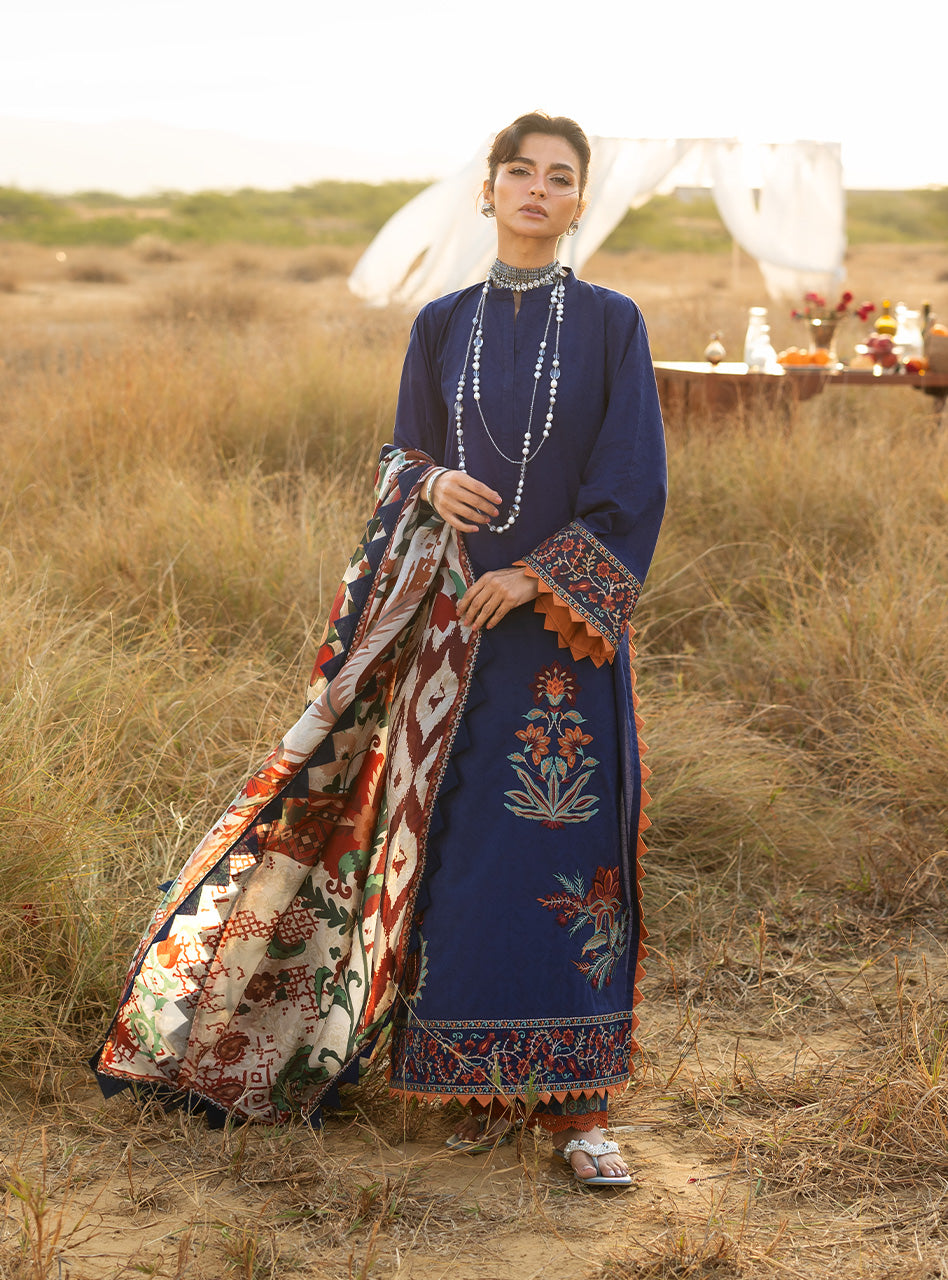 Zainab Chottani | Spring Summer Lawn 26 | Elara 06 by Zainab Chottani - Designer Dress - Type : Luxury Dress - Available at Libayah - 100% Original