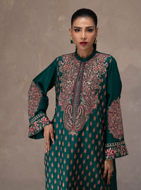 Zainab Chottani | Eid Edit 26 | Emerald Muse by Zainab Chottani - Designer Dress  - Type : Ladies Clothes - Available at Libayah - 100% Original 