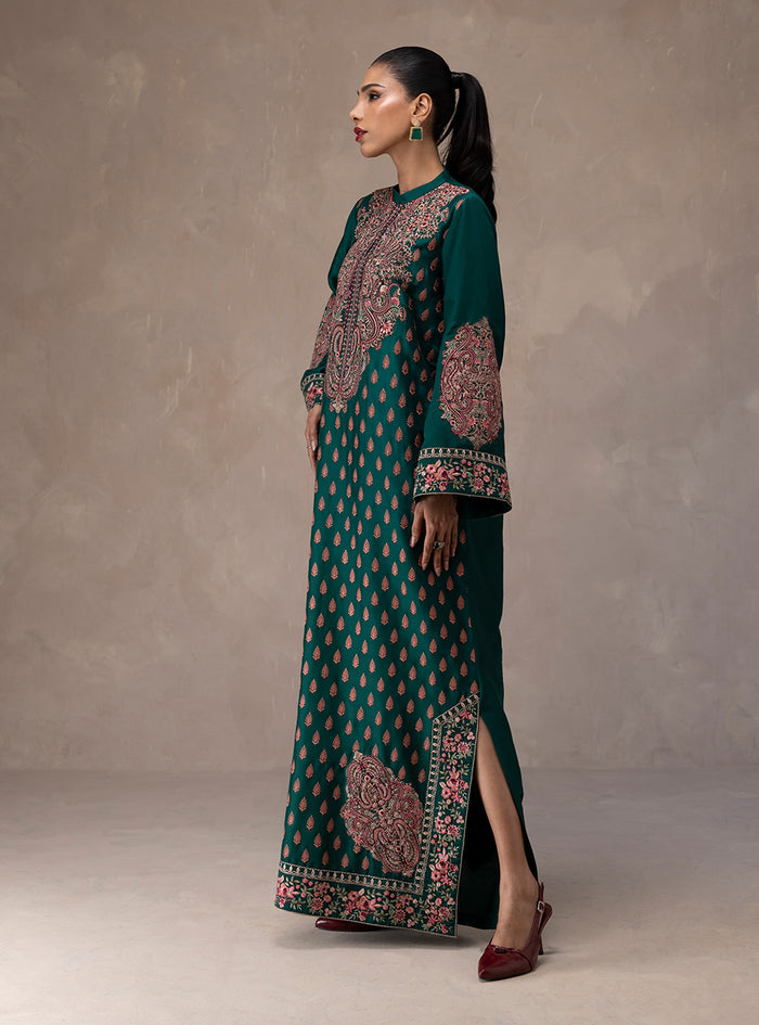 Zainab Chottani | Eid Edit 26 | Emerald Muse by Zainab Chottani - Designer Dress  - Type : Ladies Clothes - Available at Libayah - 100% Original 