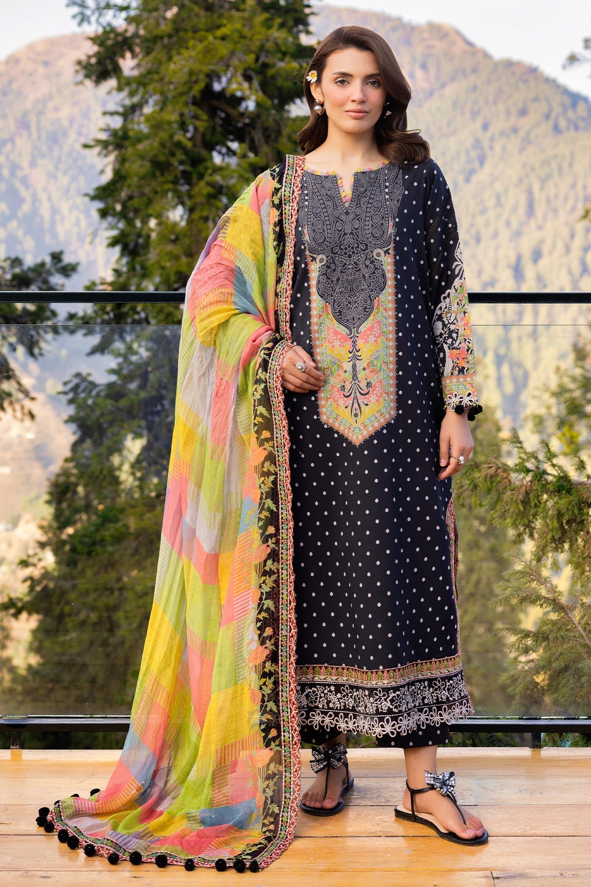 Charizma | Festive Edit | CRB6-15P by Charizma - Designer Dress  - Type : Ladies Clothes - Available at Libayah - 100% Original 