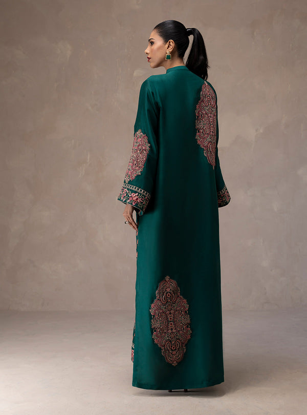 Zainab Chottani | Eid Edit 26 | Emerald Muse by Zainab Chottani - Designer Dress  - Type : Ladies Clothes - Available at Libayah - 100% Original 