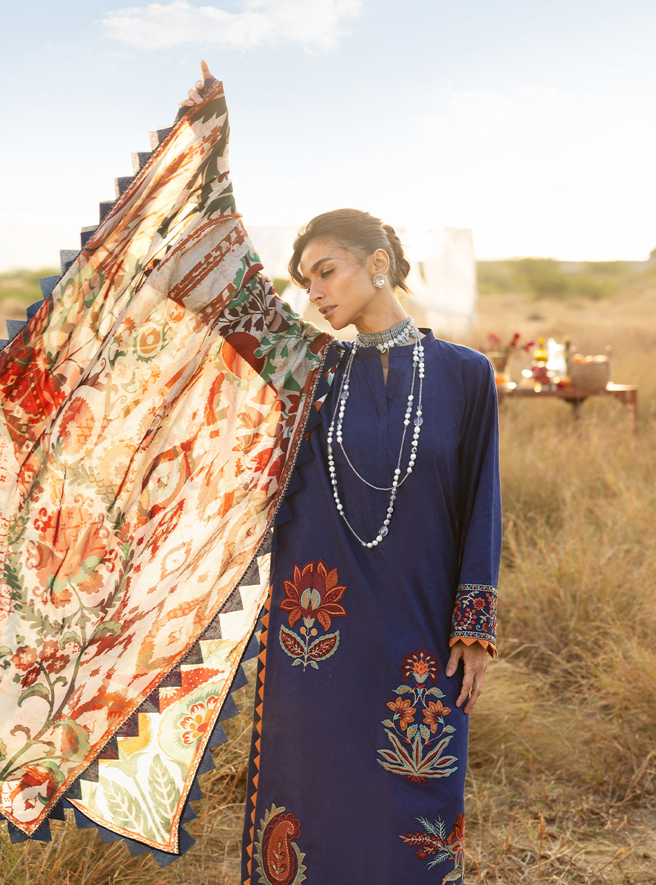 Zainab Chottani | Spring Summer Lawn 26 | Elara 06 by Zainab Chottani - Designer Dress - Type : Luxury Dress - Available at Libayah - 100% Original