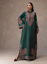 Zainab Chottani | Eid Edit 26 | Emerald Muse by Zainab Chottani - Designer Dress  - Type : Ladies Clothes - Available at Libayah - 100% Original 