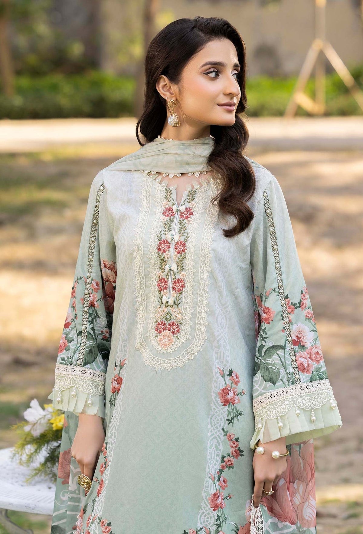 Adans Libas | Morzine Lawn 25 | MORZINE 07007 by Adans Libas - Designer Dress - Type: Ladies Clothes - Available at Libayah - 100% Original