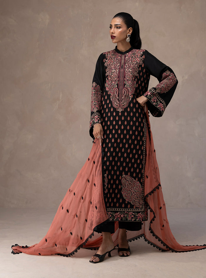 Zainab Chottani | Eid Edit 26 | Imperial Rose by Zainab Chottani - Designer Dress  - Type : Ladies Clothes - Available at Libayah - 100% Original 
