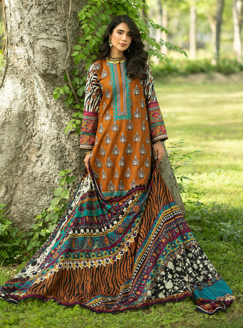 Zainab Chottani | Luxe Lawn 26 | Erin - 11 by Zainab Chottani - Designer Dress  - Type : Ladies Clothes - Available at Libayah - 100% Original 
