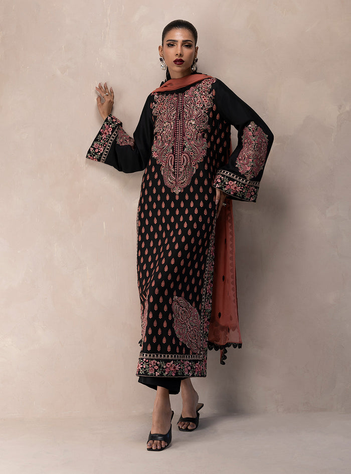 Zainab Chottani | Eid Edit 26 | Imperial Rose by Zainab Chottani - Designer Dress  - Type : Ladies Clothes - Available at Libayah - 100% Original 