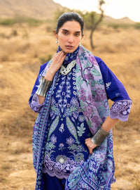Zainab Chottani | Spring Summer Lawn 26 | Viola by Zainab Chottani - Designer Dress - Type : Luxury Dress - Available at Libayah - 100% Original