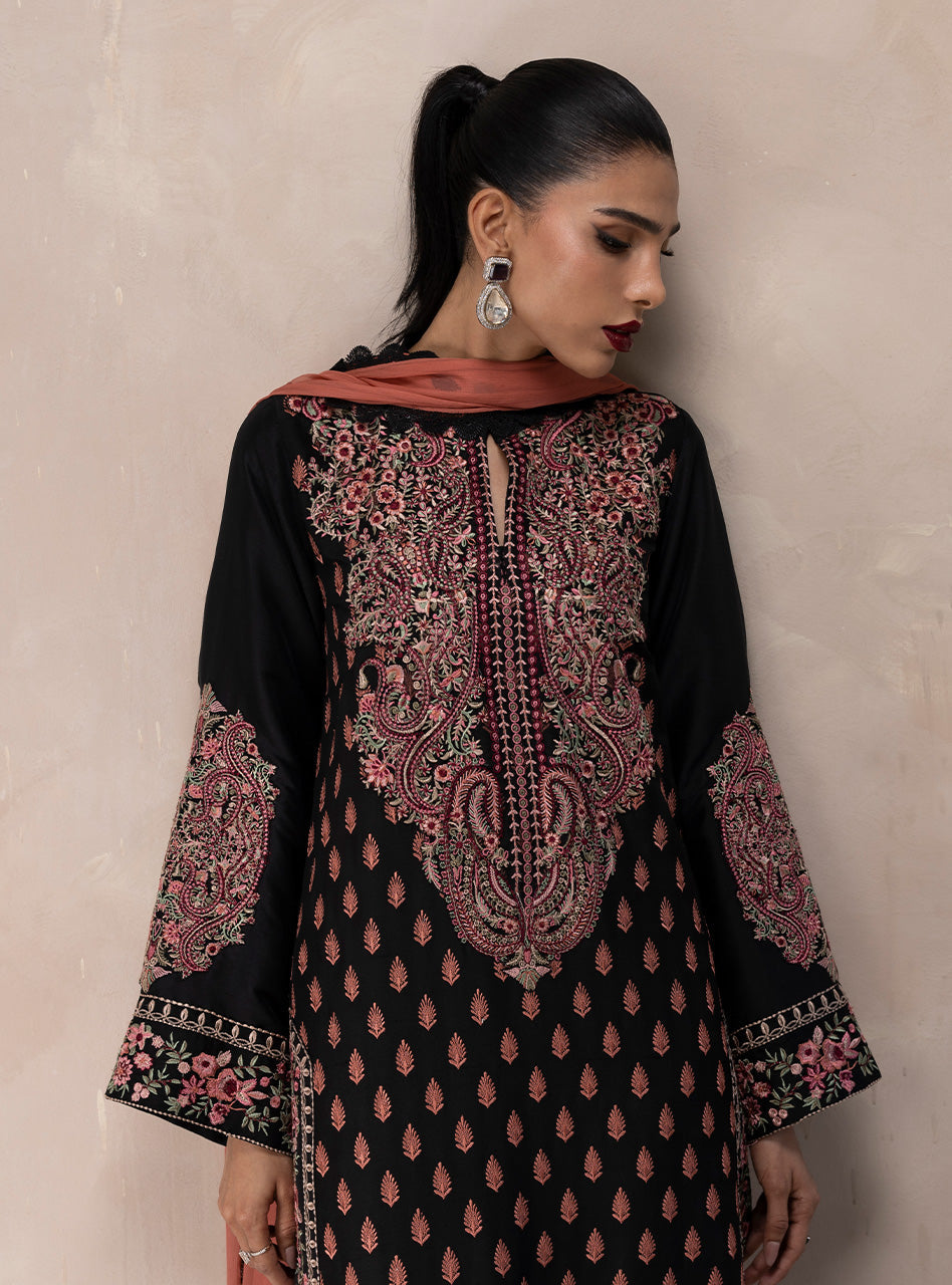 Zainab Chottani | Eid Edit 26 | Imperial Rose by Zainab Chottani - Designer Dress  - Type : Ladies Clothes - Available at Libayah - 100% Original 
