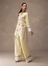 Zainab Chottani | Eid Edit 26 | Butter Yellow Bloom by Zainab Chottani - Designer Dress  - Type : Ladies Clothes - Available at Libayah - 100% Original 
