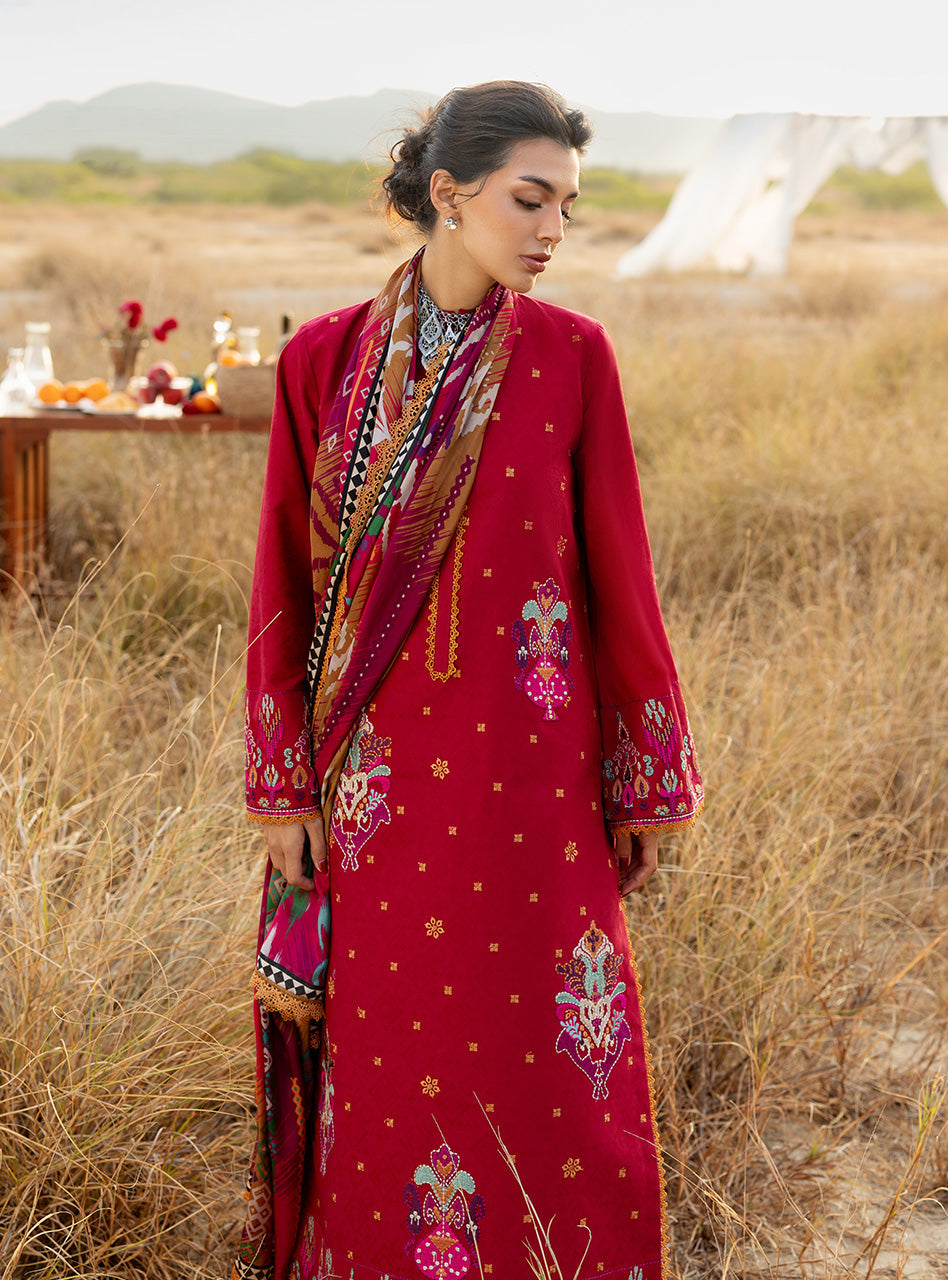 Zainab Chottani | Spring Summer Lawn 26 | Zamira by Zainab Chottani - Designer Dress - Type : Luxury Dress - Available at Libayah - 100% Original