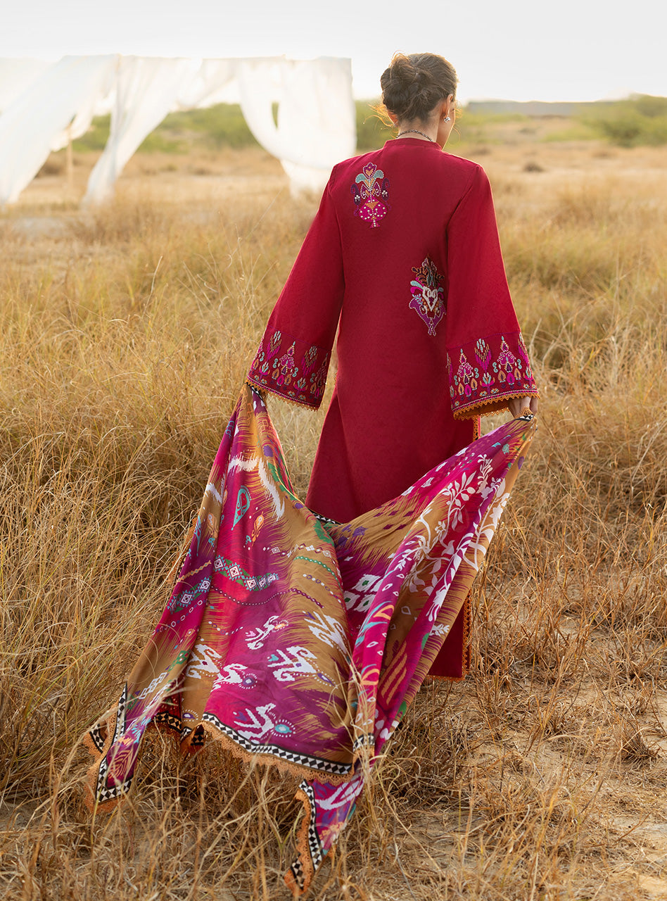 Zainab Chottani | Spring Summer Lawn 26 | Zamira by Zainab Chottani - Designer Dress - Type : Luxury Dress - Available at Libayah - 100% Original