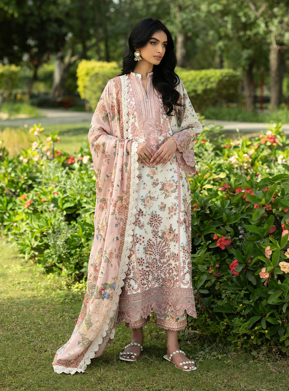 Zainab Chottani | Luxe Lawn 26 |Ilsa - 14 by Zainab Chottani - Designer Dress  - Type : Ladies Clothes - Available at Libayah - 100% Original 
