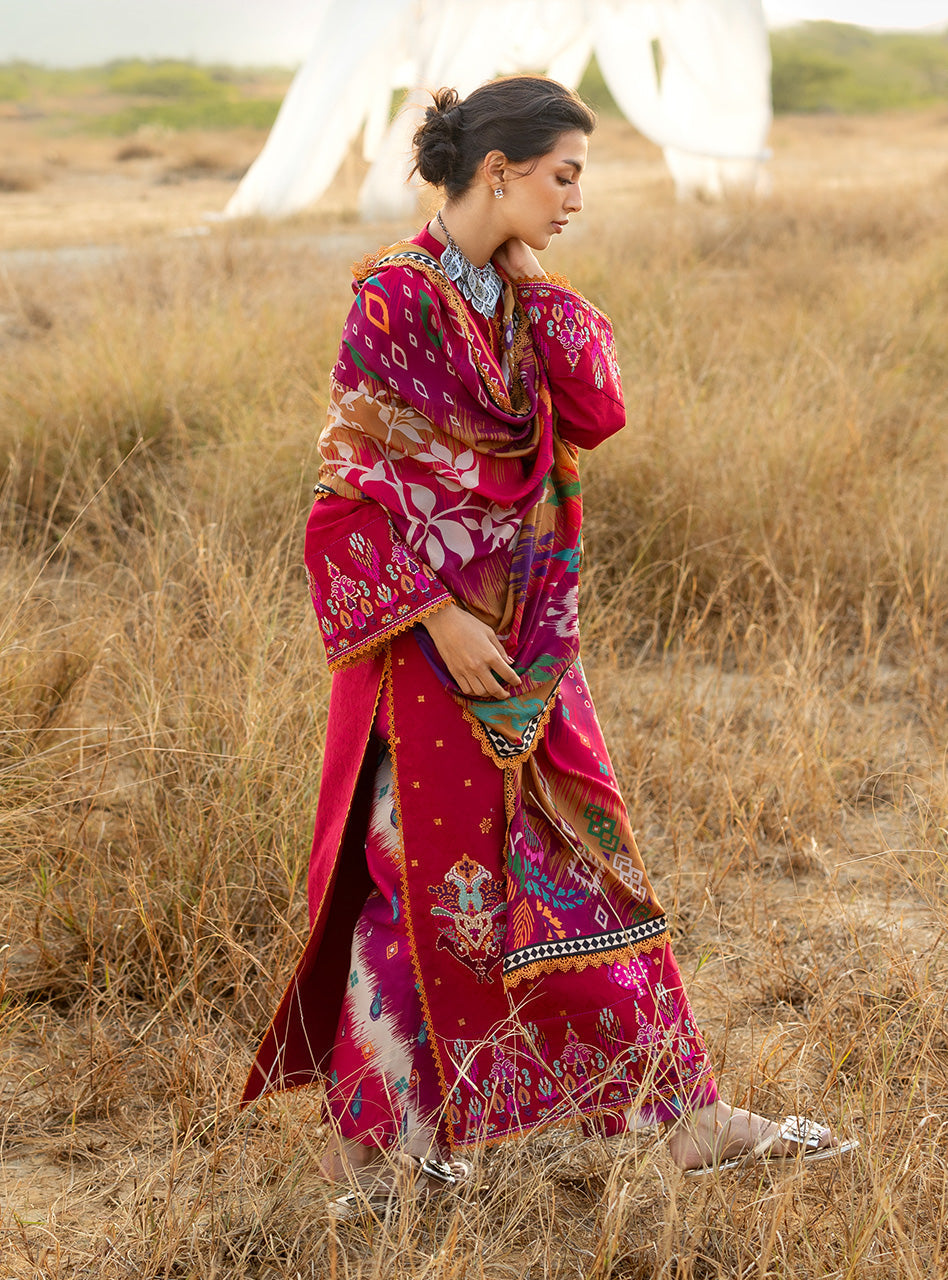 Zainab Chottani | Spring Summer Lawn 26 | Zamira by Zainab Chottani - Designer Dress - Type : Luxury Dress - Available at Libayah - 100% Original