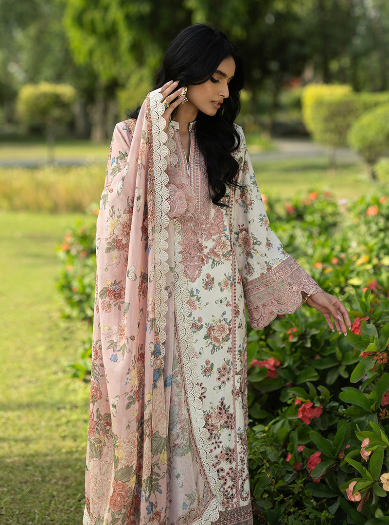 Zainab Chottani | Luxe Lawn 26 |Ilsa - 14 by Zainab Chottani - Designer Dress  - Type : Ladies Clothes - Available at Libayah - 100% Original 